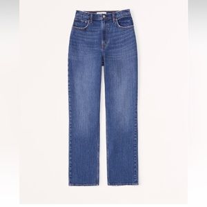 Abercrombie Curve Love 90’s Straight Ultra High Rise size 28